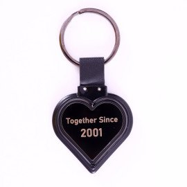 Together Heart shape Metal Key Chain