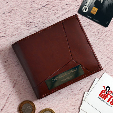 Personalised wallet for men