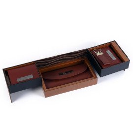 Happy Anniversary wallet and  Metal Key Chain set