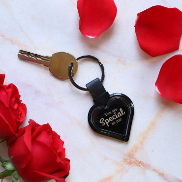 You are Special to me Heart shape Metal Key Chain