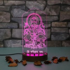 Personalised Ganpati led lamp