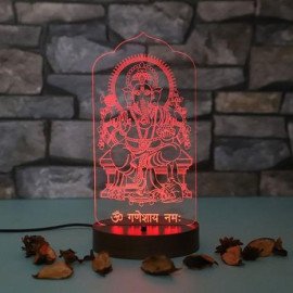 Personalised Ganpati led lamp
