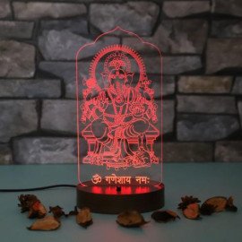 Personalised Ganpati led lamp