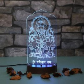 Personalised Ganpati led lamp