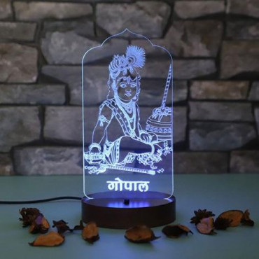 Personalised Gopal led lamp