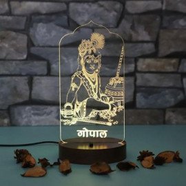 Personalised Gopal led lamp