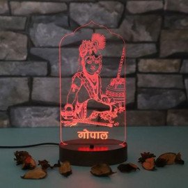 Personalised Gopal led lamp