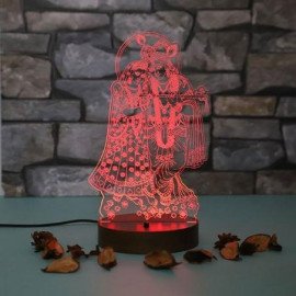 Personalised Radhakrishna led lamp