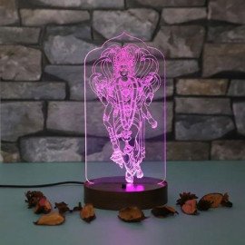 Personalised Lord Bishnu led lamp