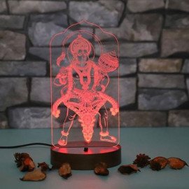 Personalised Bajrangwali led lamp