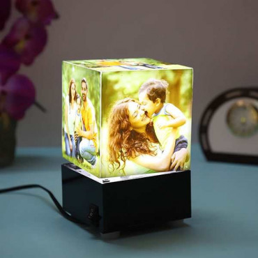 Personalised Rotating Lamp