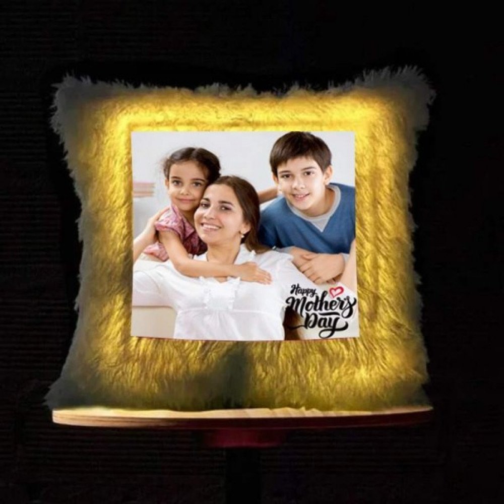 Personalized Radiant LED Cushion Mothers Day Special