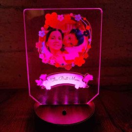 Personalized Mothers Day Multi-Color Led Lamp