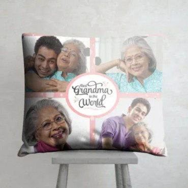 Grand Mom Personalized Cushion