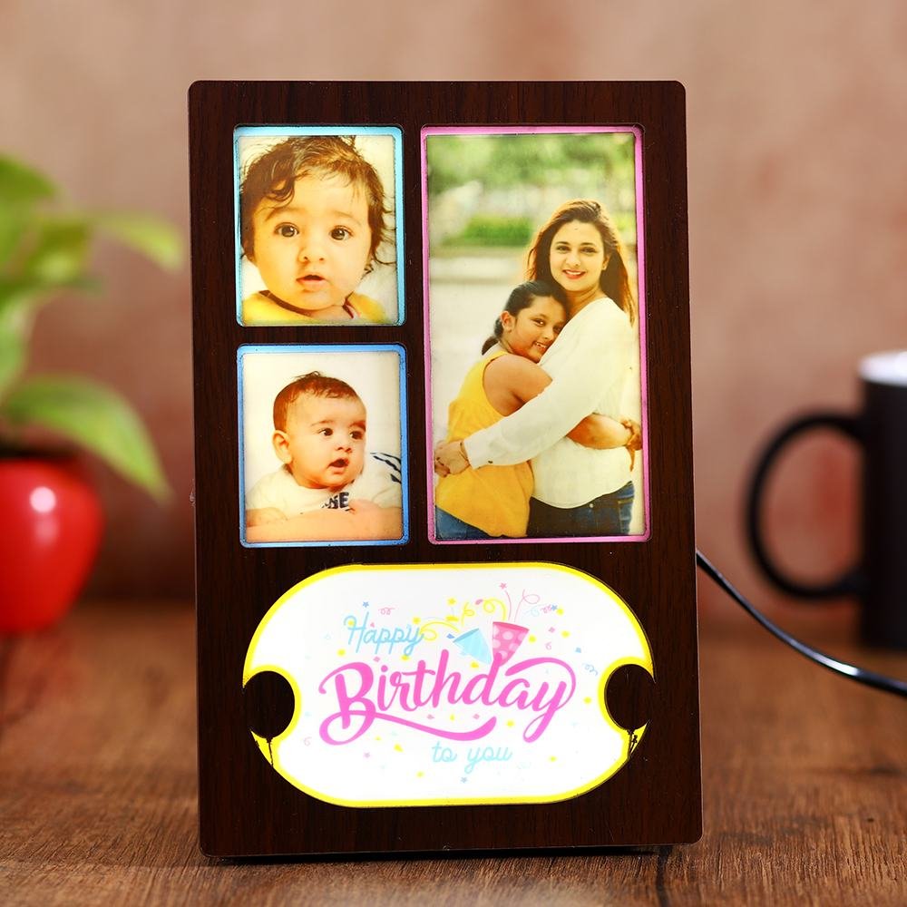 Personalise Led Birthday Frame