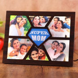 Personalised  Super Mom Photo Frame