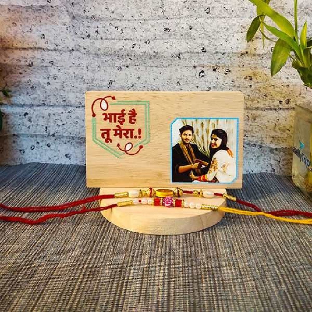 Plaque with Rakhi