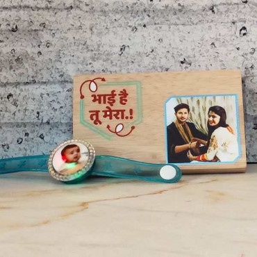 Rakhi with Plaque