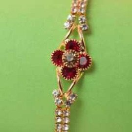 Set of 5 Quilling Stone Rakhi