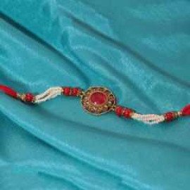 Set of 5 Quilling Stone Rakhi