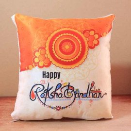 Set of 3 Lumba Rakhi With Customize Cushion