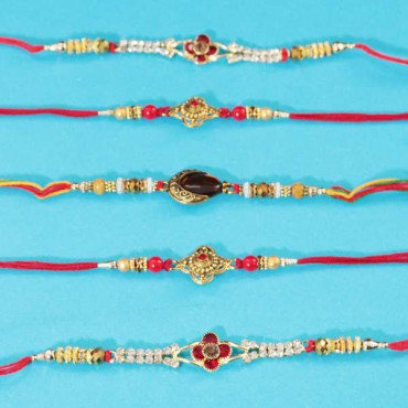 Set of 5 General Rakhi