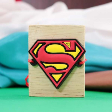 Super Man Rakhi for Kids