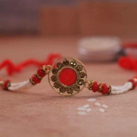 Rakhi With Personalised Cushion