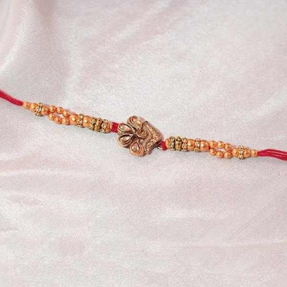Kundan and Zardosi Rakhi