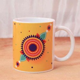 Rakhi Combo Mug With Chocolate