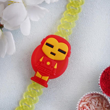 Iron Man Kids Bracelet Rakhi