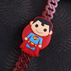 Superman Kids Rakhi Bracelet