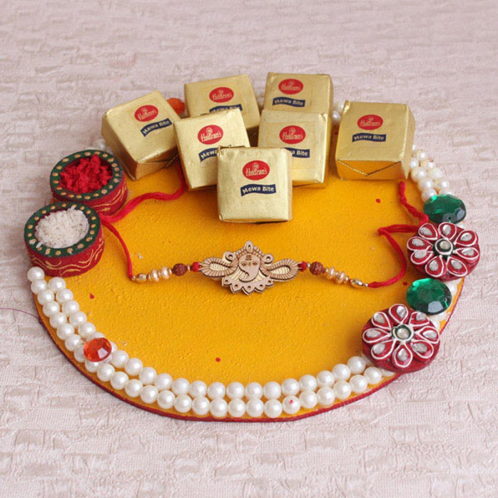 Rakhi Thali & Sweet Hamper GV