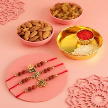 Set of 3 Rakhi Hamper GV