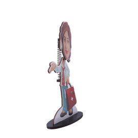 Customised lady Doctor Caricature