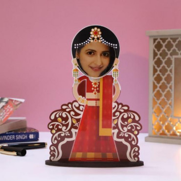 Customised Dulhan Caricature