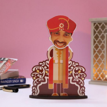 Customised Dulha Caricature