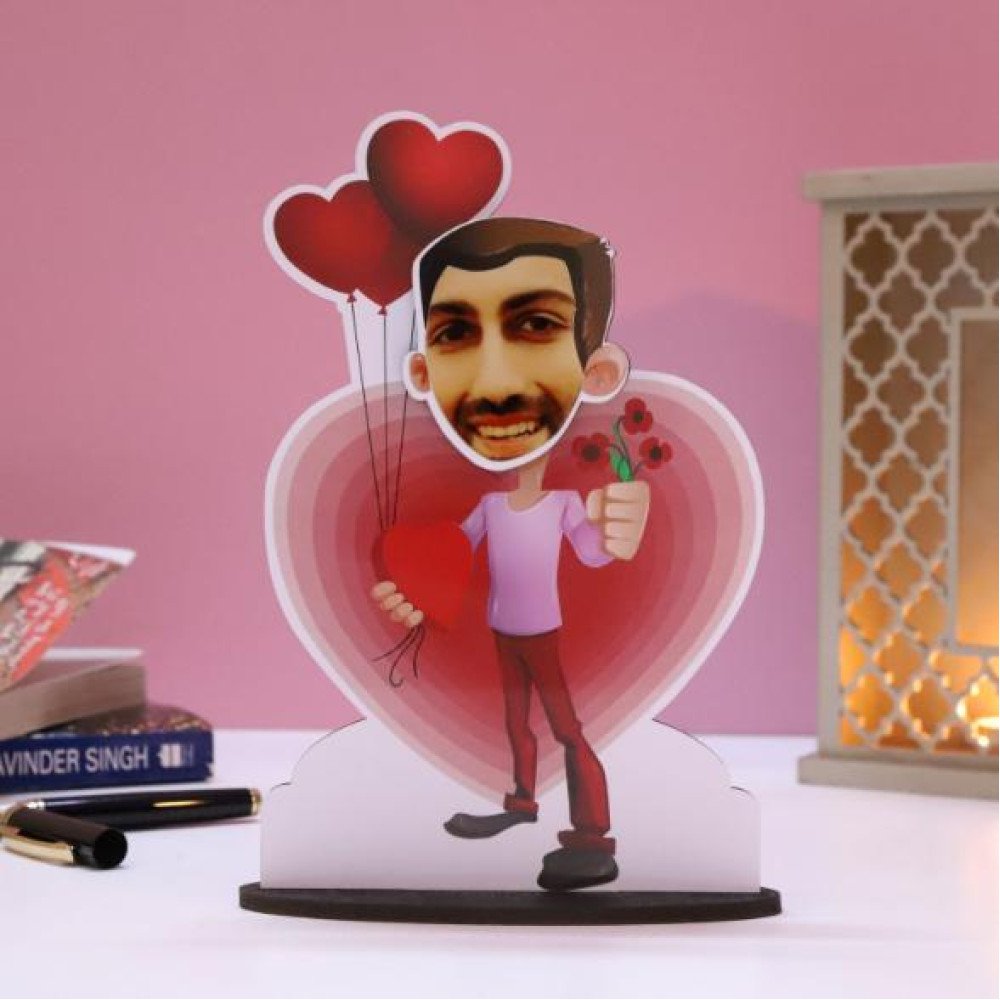 Customised Lover Boy Caricature