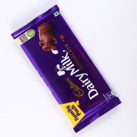 Red Rose cute Teddy with cadbury chocolate
