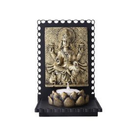 Maa Laxmi Idol T light Holder