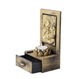 Vamamukhi Ganesha idol  with a drawer