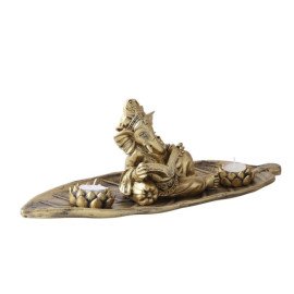 Relaxing Ganesha  T light Holder