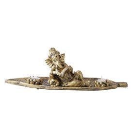 Relaxing Ganesha  T light Holder