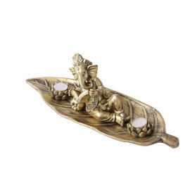 Relaxing Ganesha  T light Holder