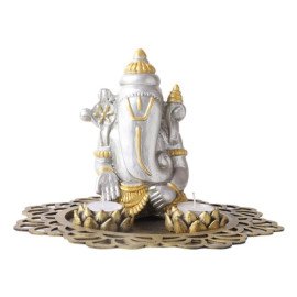 Elegance Ganesha With Wooden Tray