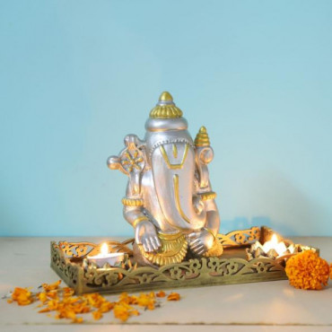 Ganpati Gift Set with Tray