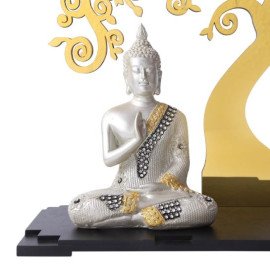 Preaching Buddha below Divine Tree