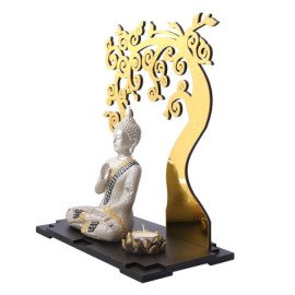 Preaching Buddha below Divine Tree
