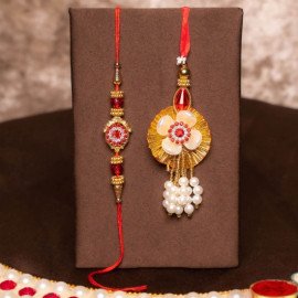 Ganesha Idol with Lumba Rakhi for Rakshabandhan