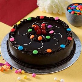 Gems Truffle Cake 500g Eggless